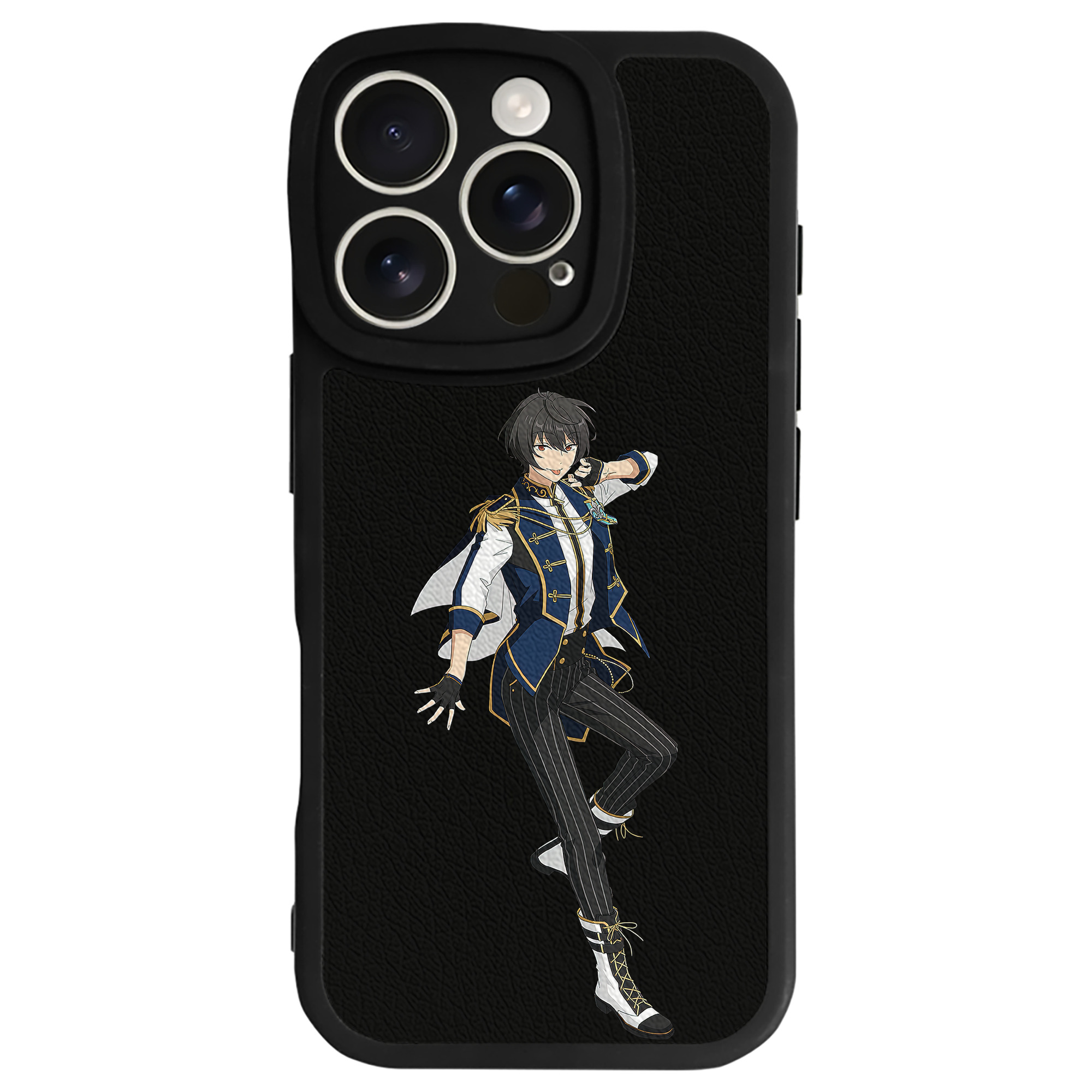 （画像用） あんさんぶるスターズ! Ensemble Stars 【iPhone 16シリーズ対応】シリコンスマホケース（レザー調） 材質：シリコン